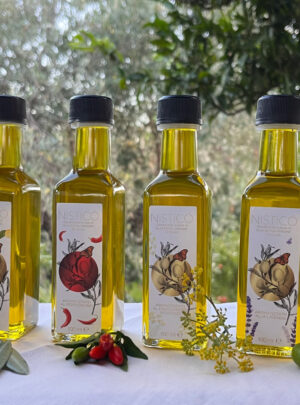 SET DEGUSTAZIONE OLI AROMATIZZATI (Fornitura di 5 bottiglie da 100 ml) Prodotto attualmente esaurito*